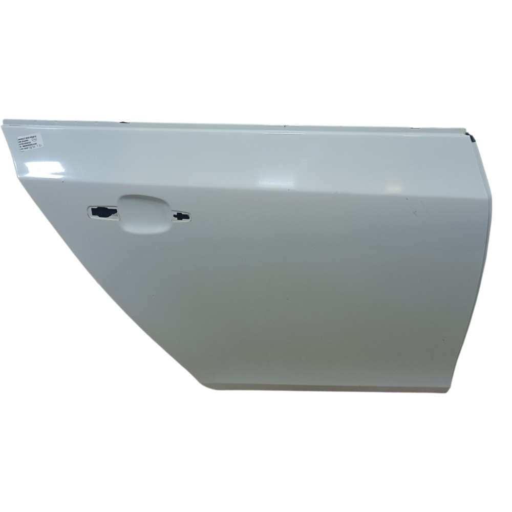 Porta Traseira Direita Cruze Sedan 1.8 2014 95442190 Traseira Direito Branco 1