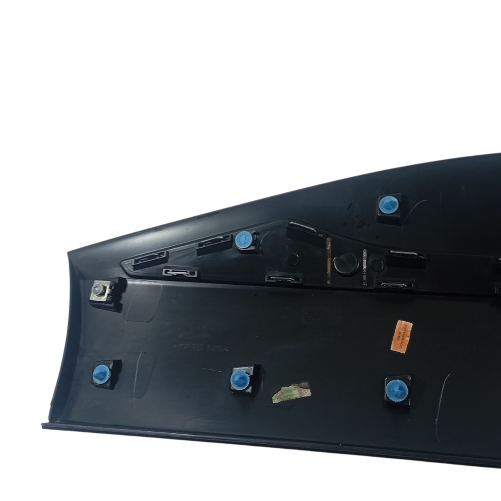 Moldura Porta Traseira Esquerda Captur 2021 808217770r Preto 6