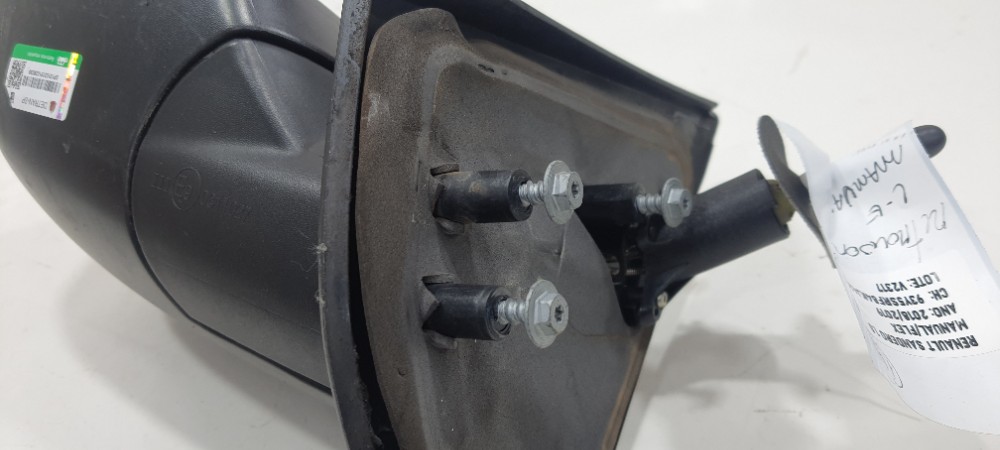 Retrovisor Manual Esquerdo Renault Sandero 2019 E90311027 4