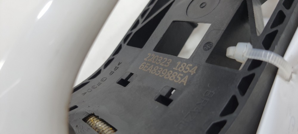 Maçaneta Externa Traseira Direita Vw Virtus 2023 6ea839885a Branca Traseira 3