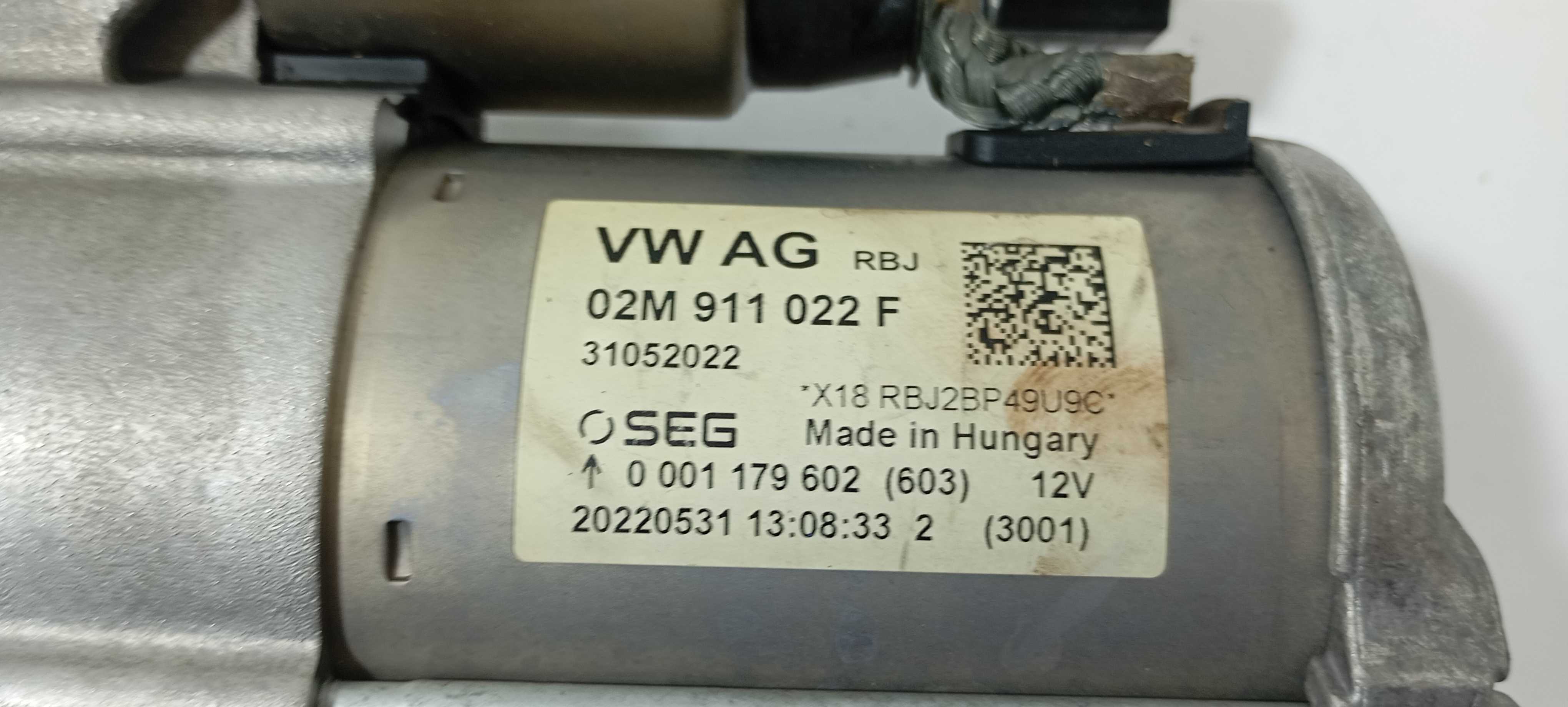 Motor Partida T-cross Tsi 2023 02m911022f 6