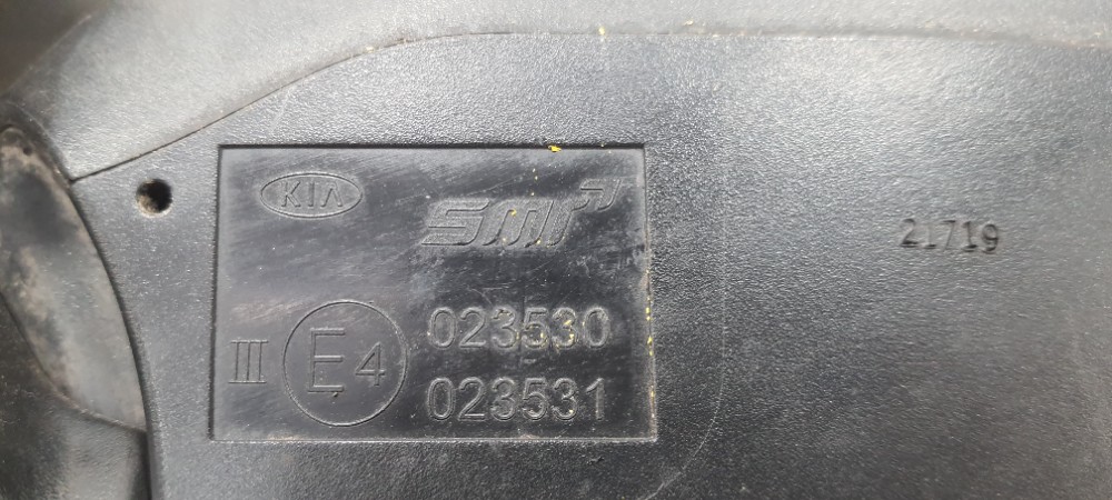 Retrovisor Direito Kia Picanto Ex4 1.0 2012 V2302 6