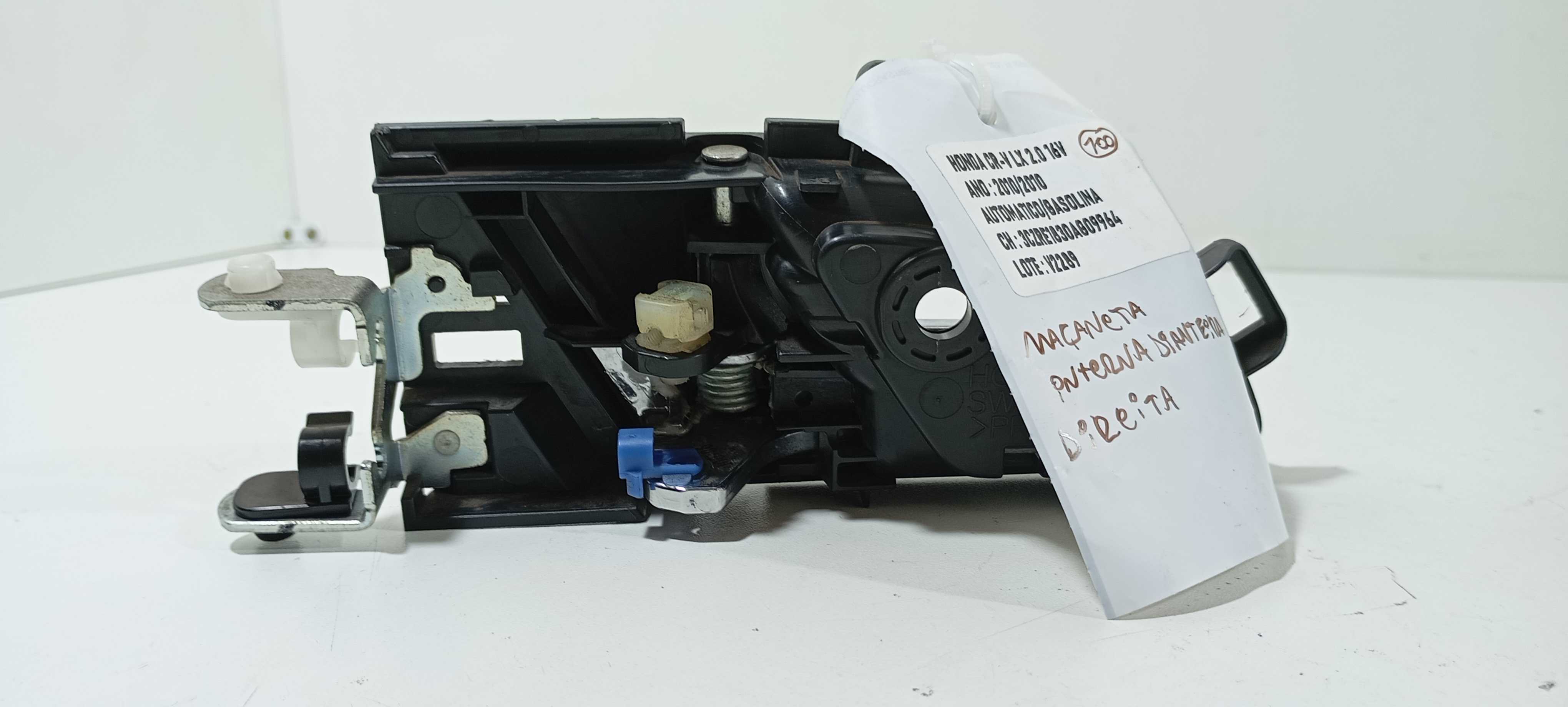 Maçaneta Interna Dianteira D. Honda Crv Lx 2.0 2010 V2289 Preto Dianteira 1