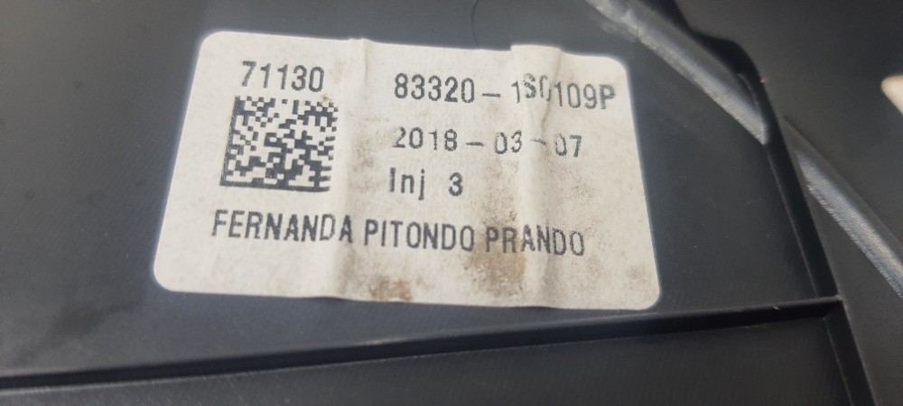 Forro Porta Traseiro Direito Hb20x 1.6 2018 833201s0109p 4