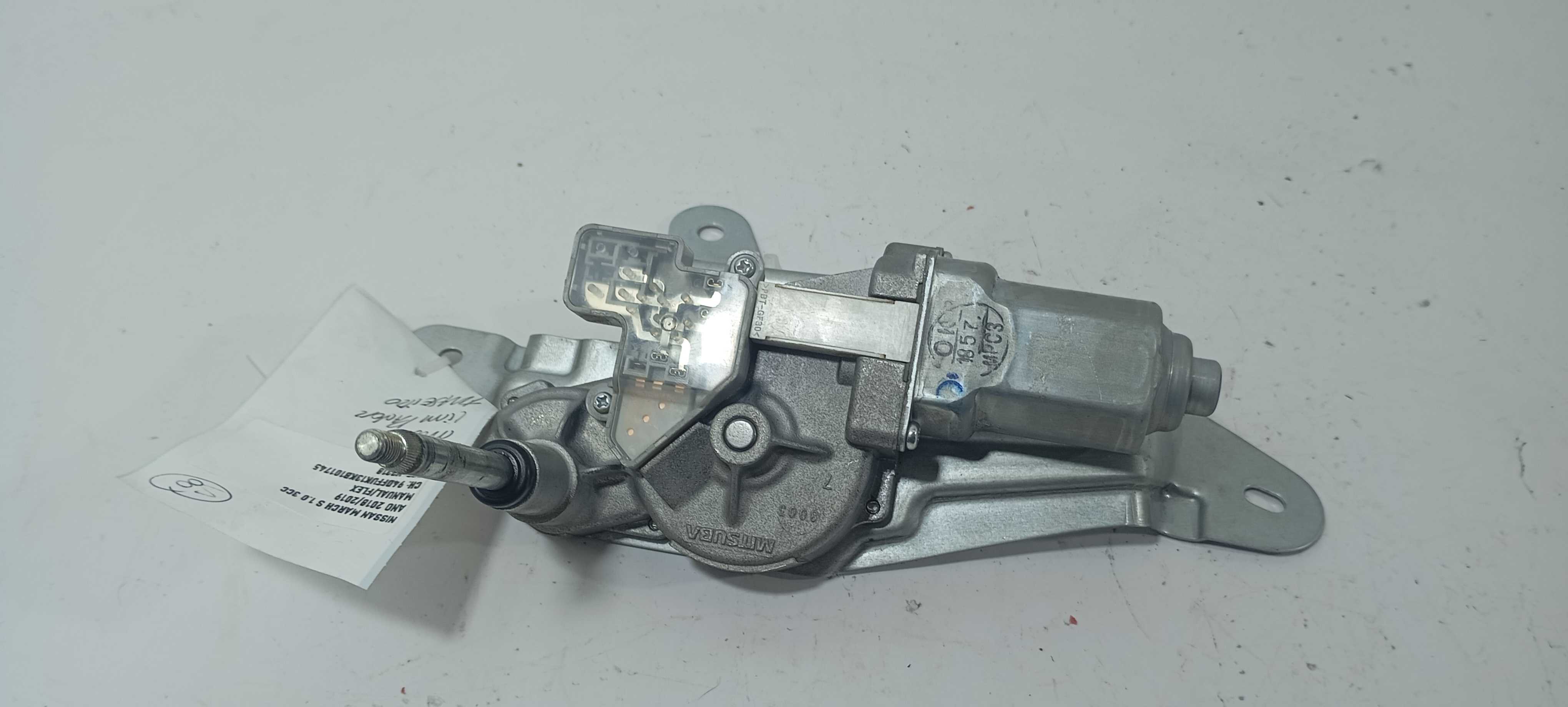 Motor Limpador Traseiro Nissan March 1.0 2019 287101ha0a 5