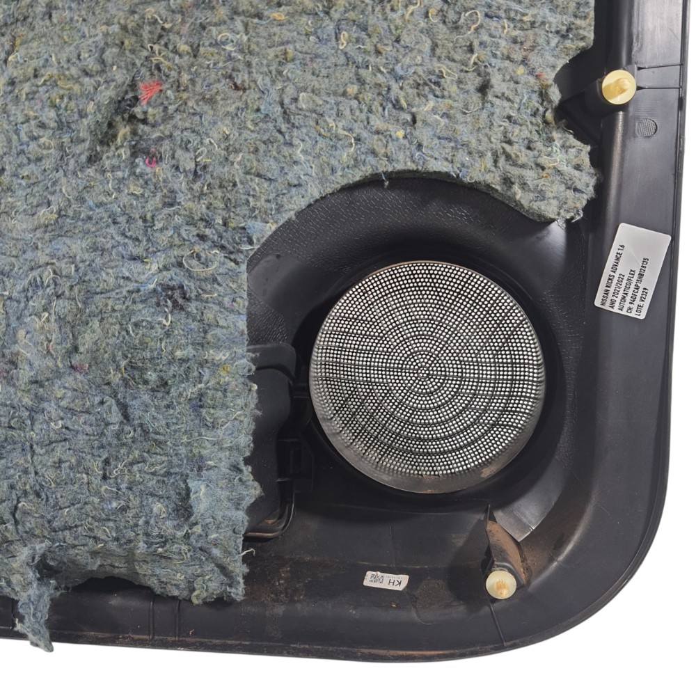 Forro Porta Dianteira Direita Nissan Kicks 2022 80900-5ra0a Preto 7