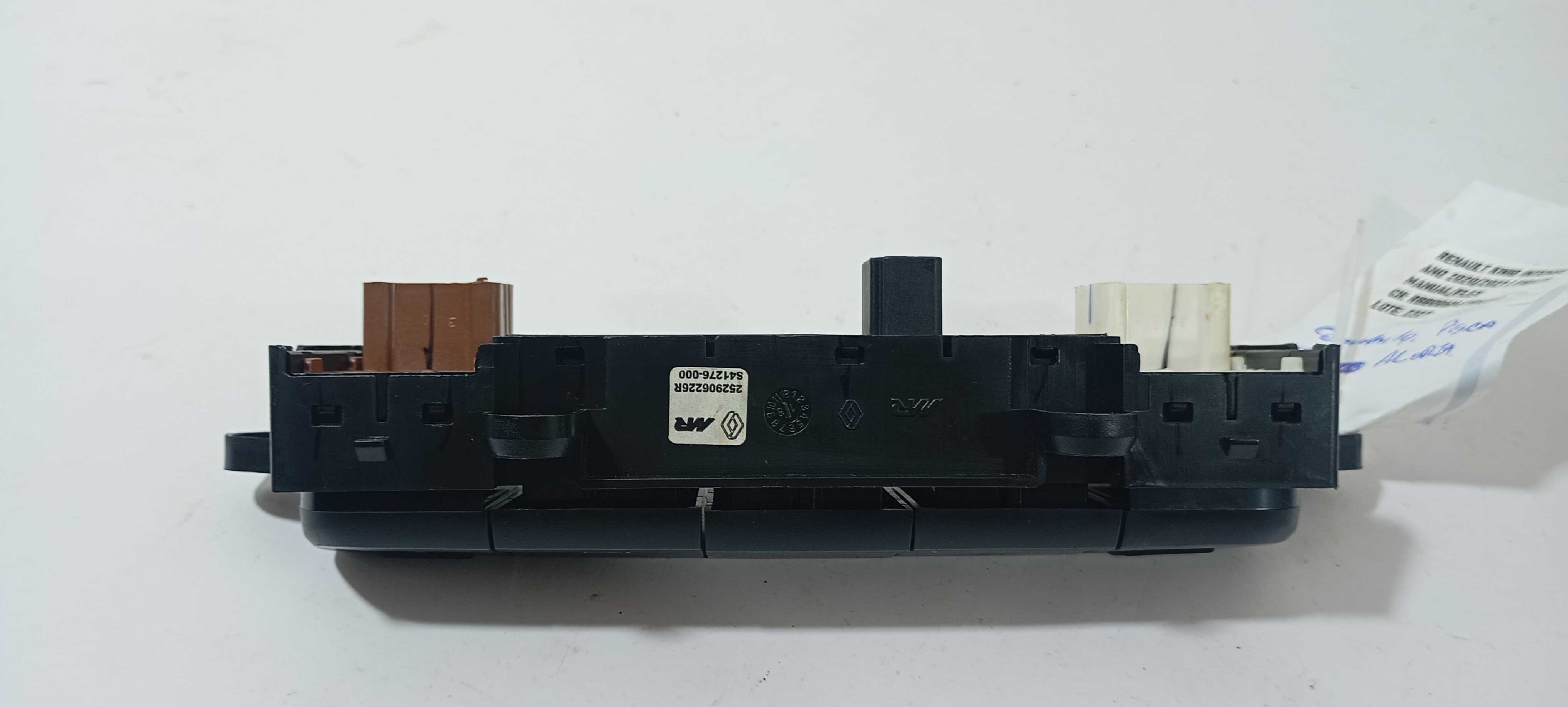 Botão Pisca Alerta E Ar Condicionado Kwid 2021 252906226r Preto 4