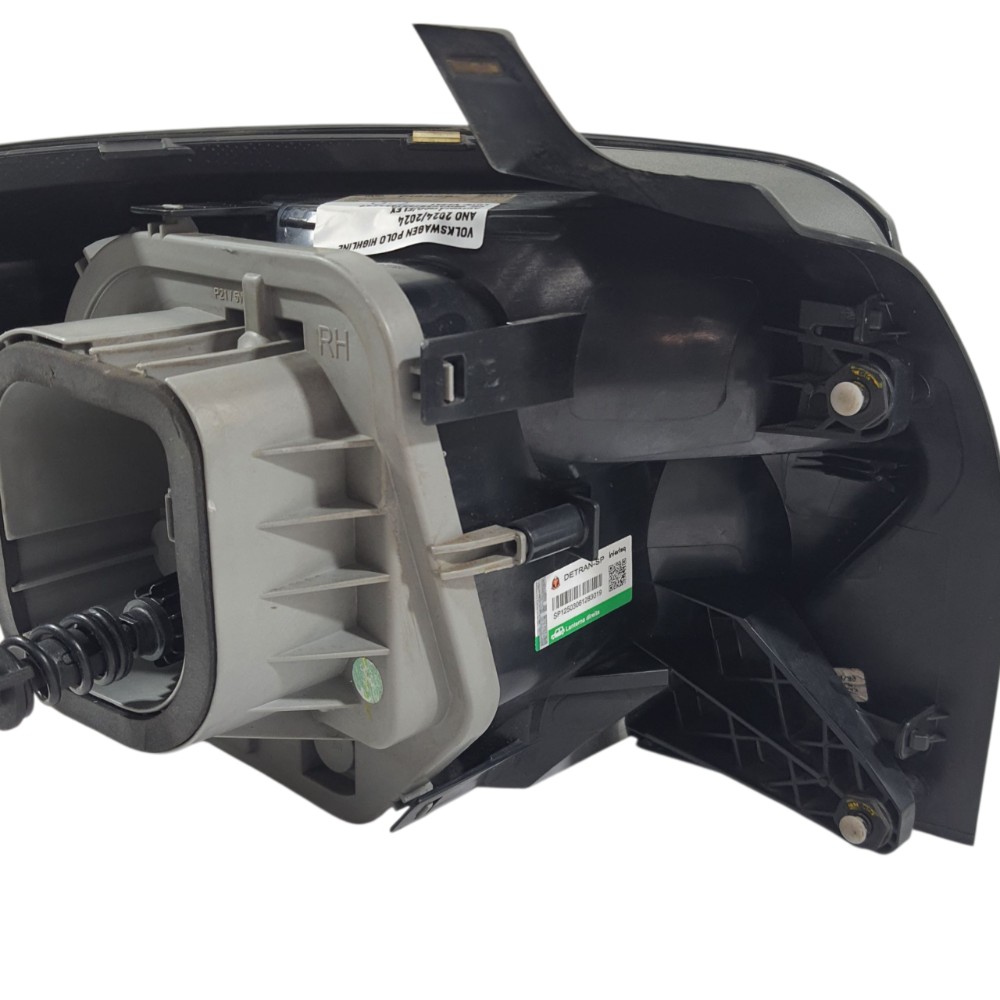 Lanterna Traseira Direita Fume Polo 1.0 Tsi 2021 6ea945096d  Direito/passageiro Vermelha 8