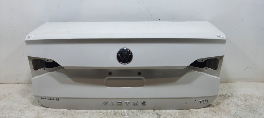 Tampa Traseira Volkswagen Virtus Turbo 1.0 2023 6ec827105 Branco 6