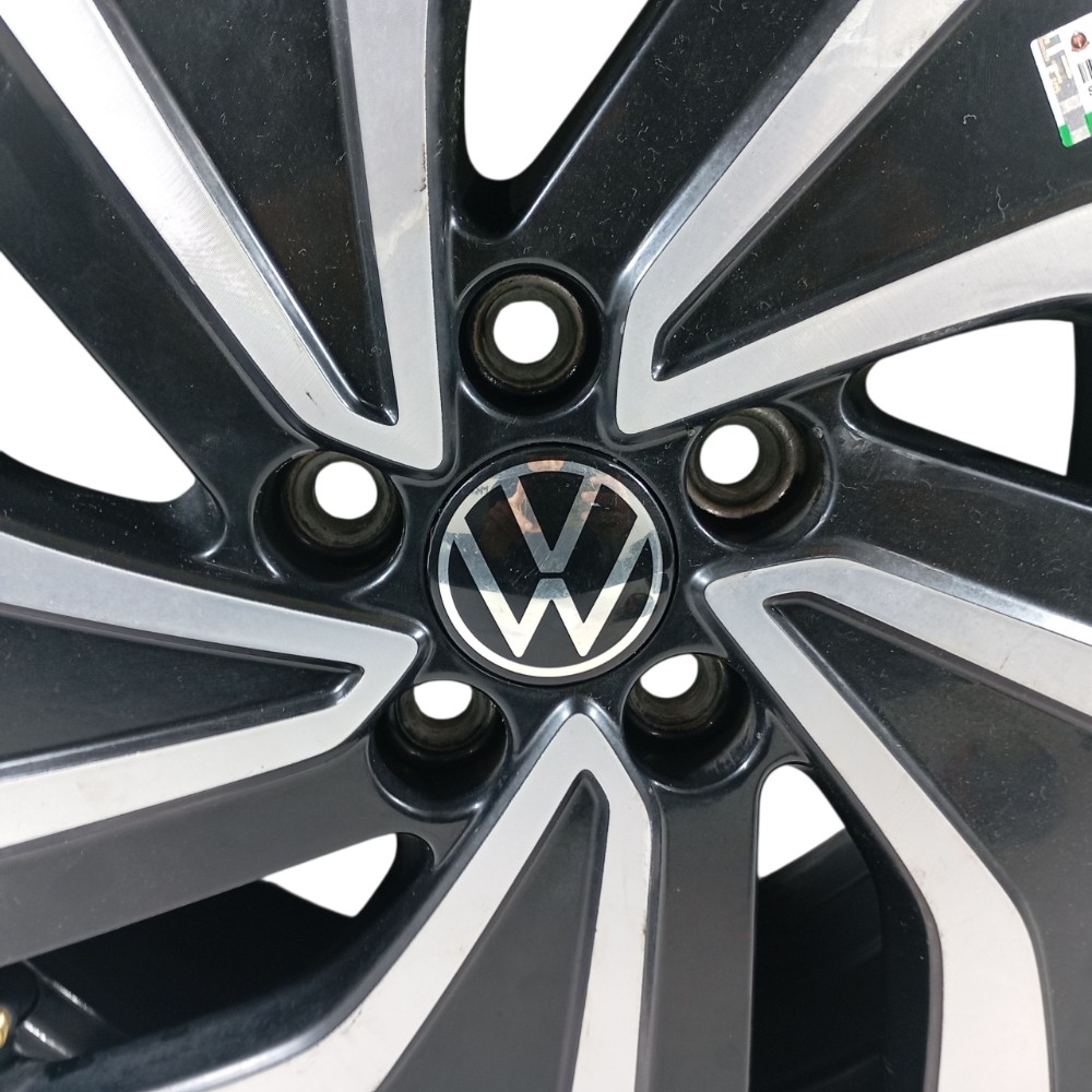 Roda Aro 16 Polo Highline 2024 6ea601025l Preto Cinza 3