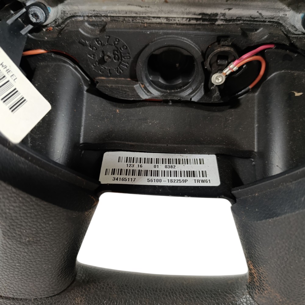 Volante Direção Hb20s 1.6 2016 561001s2259p Preto 5