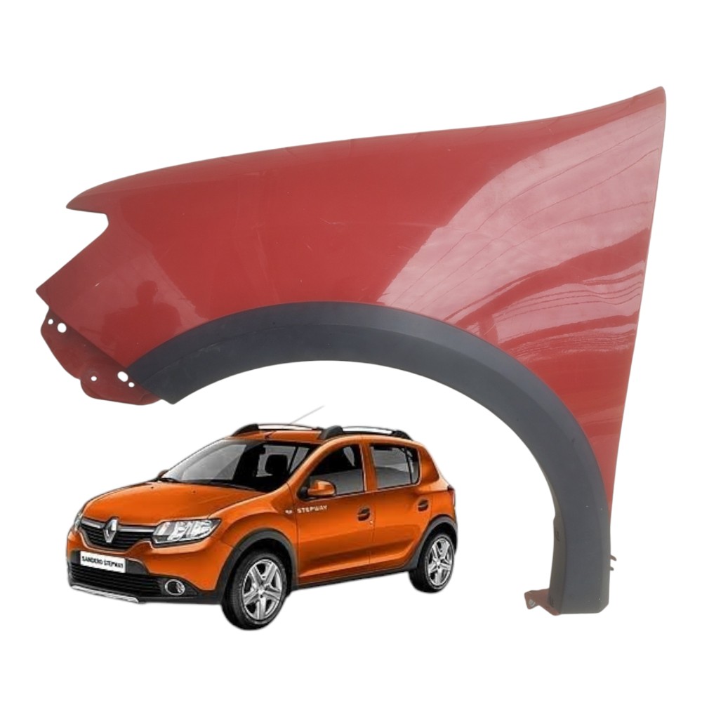 Paralamas Esquerdo Moldura Renault Sandero Stepway 14 À 19. 1