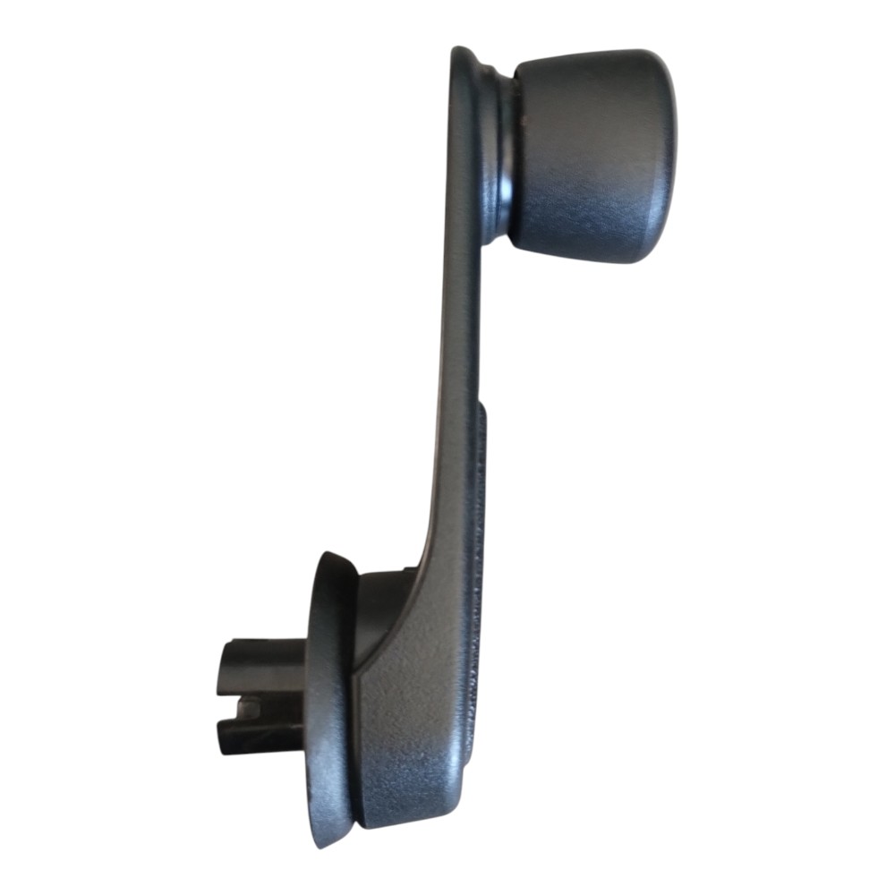 Manivela Elevação Porta Traseira Esquerda Peugeot 207 08/14. Preto 4
