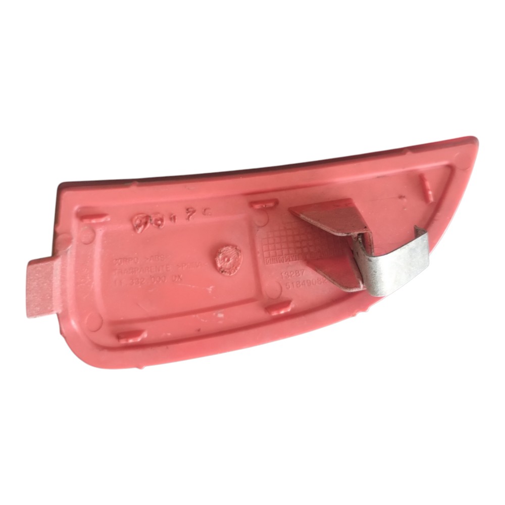 Refletor Olho De Gato Parachoque T.d. Fiat Palio 2012 À 2017 Vermelho 7
