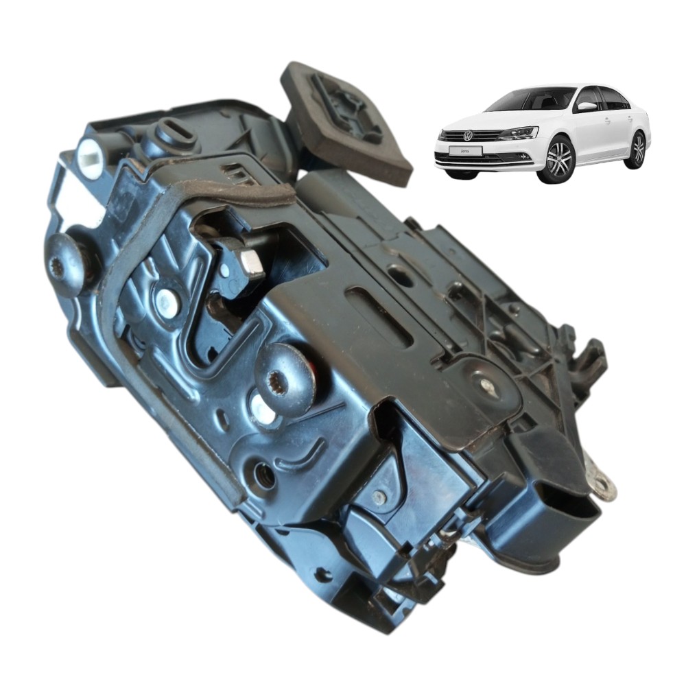 Fechadura Porta Traseira Esquerda Jetta Golf 2013 À 2018. 1