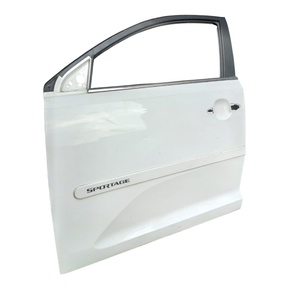 Porta Dianteira Esquerda Kia Sportage 2011 À 2016. Dianteira Esquerda Branco 2