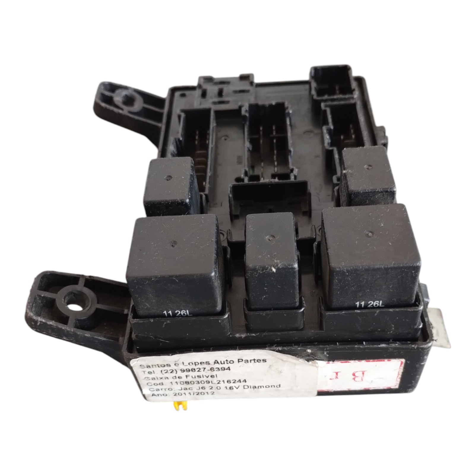 Caixa De Fusível Jac J6 2.0 16v Diamond 2011 A 2012. 2