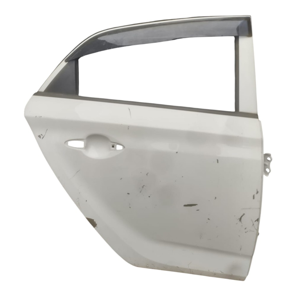 Porta Traseira Direita Hyundai Hb20 Hatch 2013 À 2019. – Traseira – Direito – Branca 1