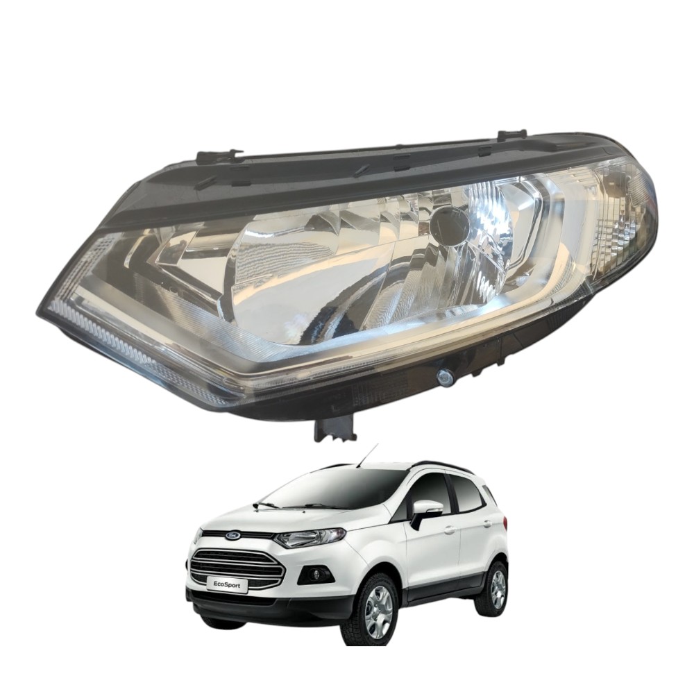 Farol Esquerdo Original Ford Ecosport 2013 À 2016.