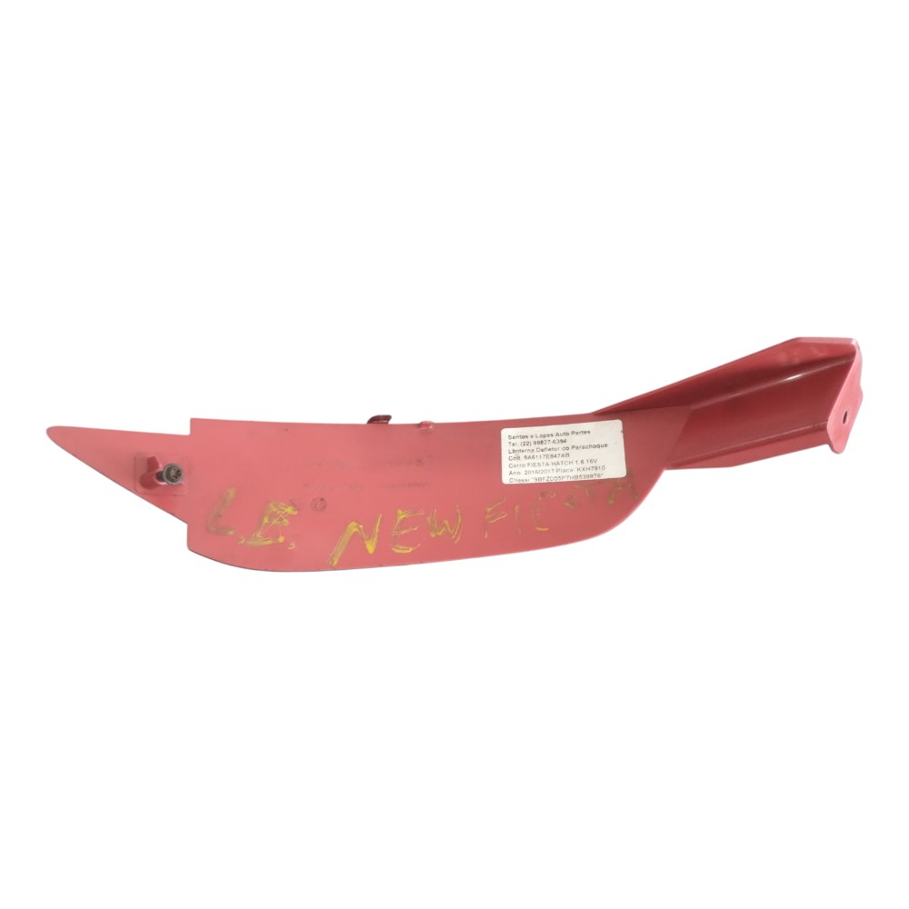 Lanterna Defletor Para-choque Esquerdo Ford New Fiesta 13/19 Vermelho 7
