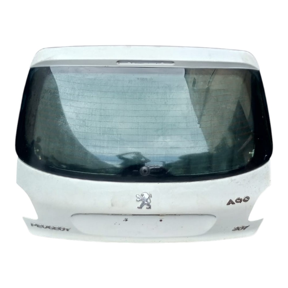 Tampa Da Mala Peugeot 207 Hb Active Hatch 2008 À 2014. Branco 7