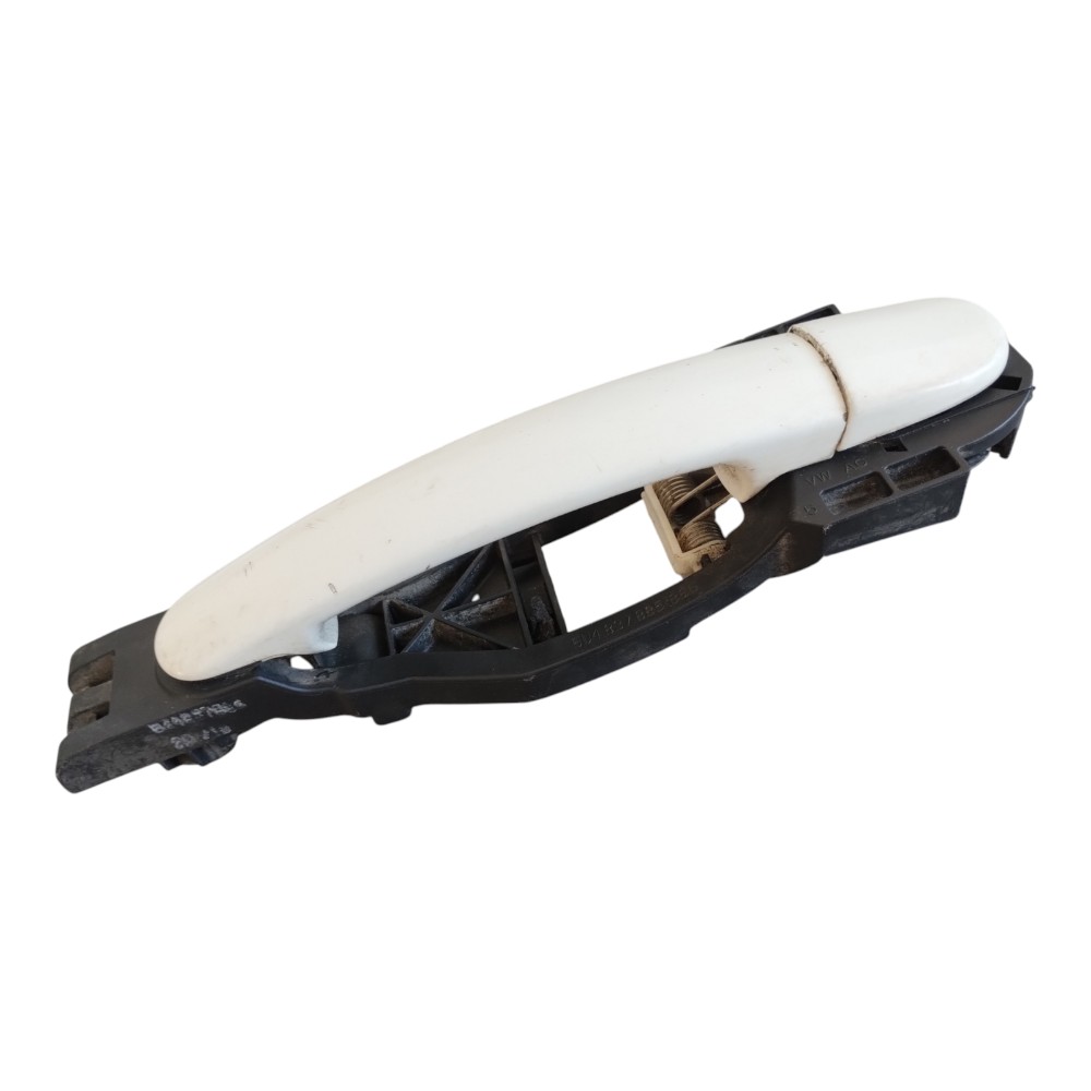 Maçaneta Externa Dianteira Direita Vw Fox Gol Voyage 10 À 16 Branco Dianteira 3