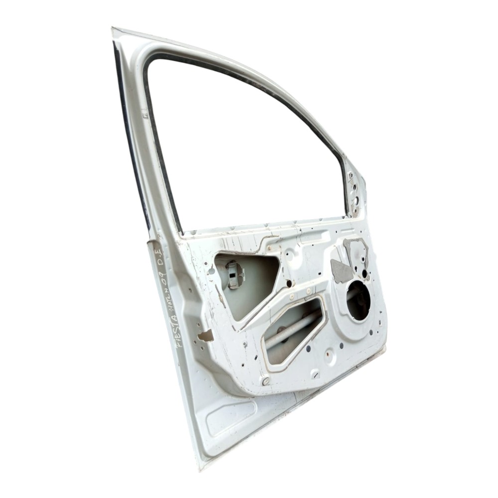 Porta Dianteira Esquerda Ford Fiesta 2004 À 2014. Dianteira Esquerda Prata 7