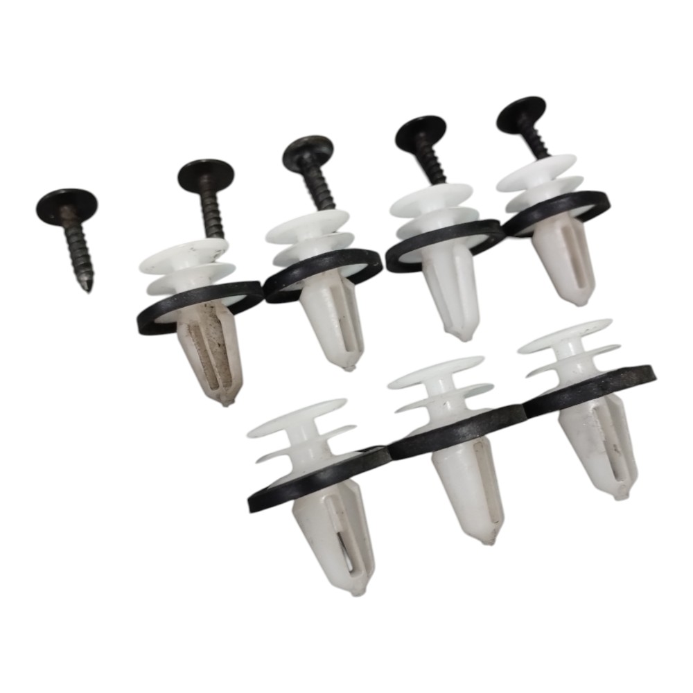 Presilhas Parafusos Fixação Forro Porta D Ford Ecosport. 2