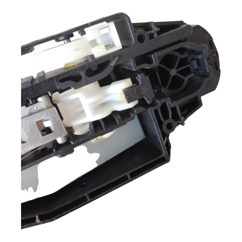 Maçaneta Externa Traseira Esquerda Citroen C4 Lounge 14/18. Preto E Cromado Traseira 8