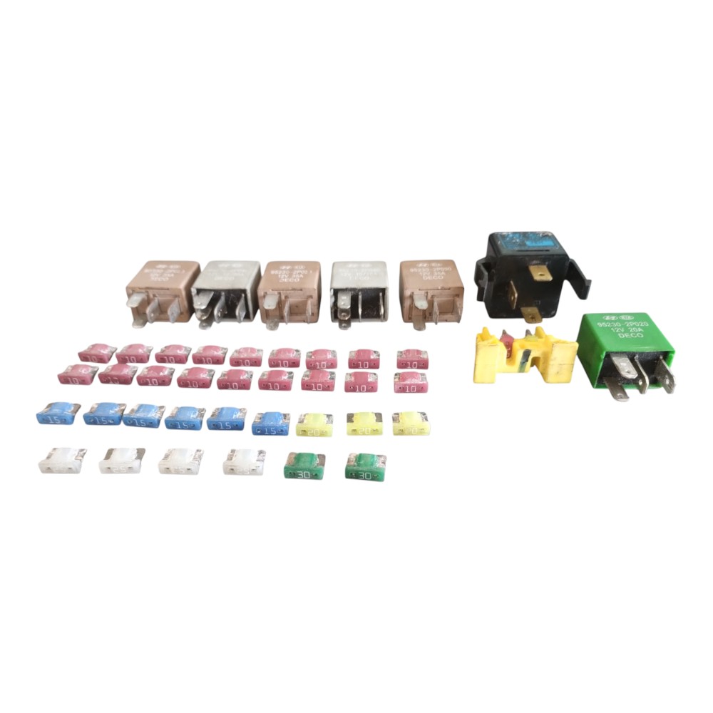 Kit Relé E Fusíveis Hyundai Hb20 1.6 16v 2013 À 2019. 2