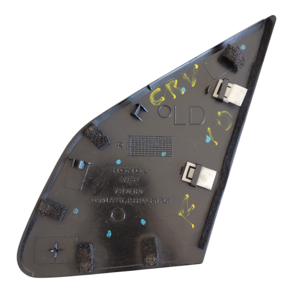 Moldura Externa Retrovisor Direito Honda Crv 2007 À 2012. Preto 2