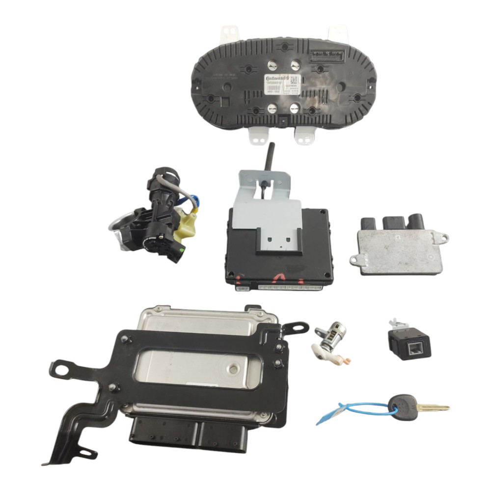 Kit Code Módulos De Injeção Hyundai Hb20 1.6 16v Automático. 2