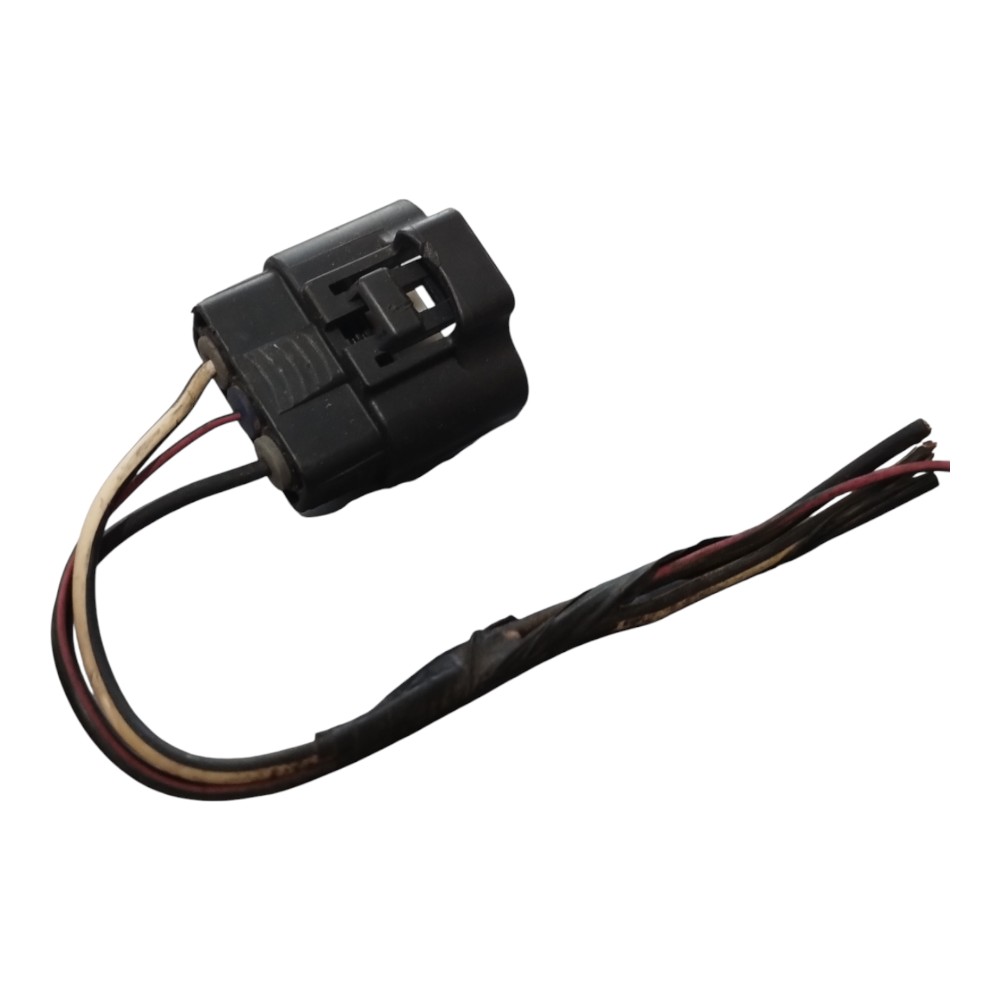 Tomada Plug Chicote Resistência Ventoinha Corolla 10 À 14.