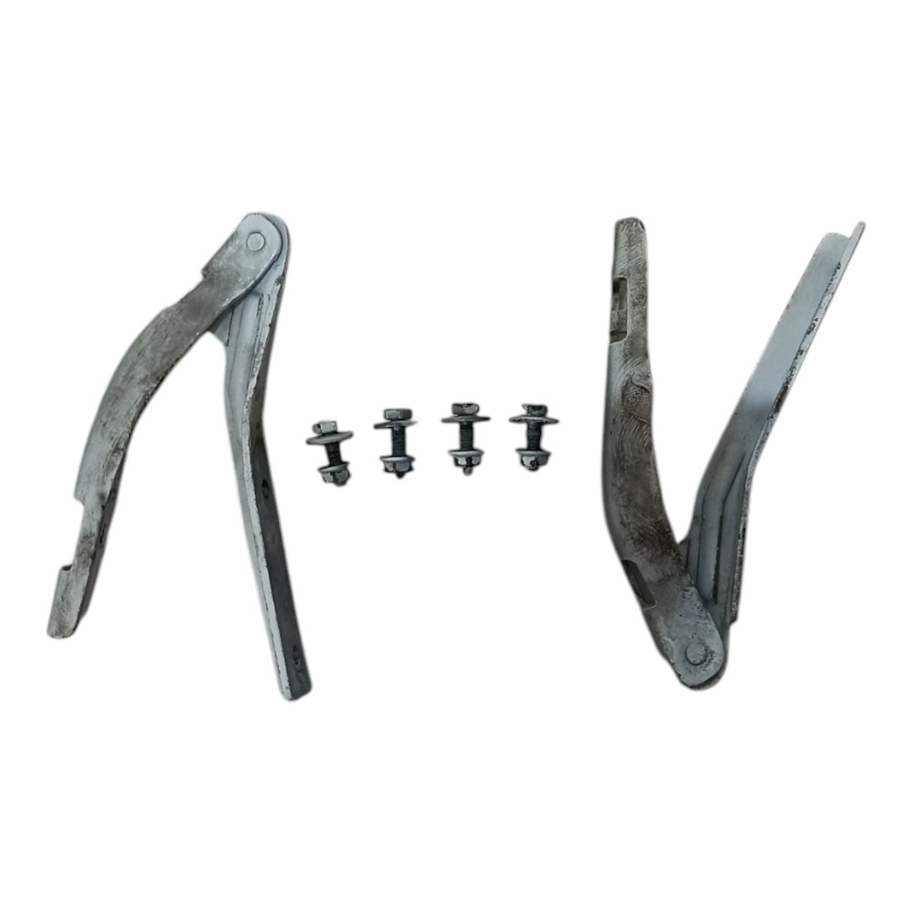 Par De Dobradiças Do Capô Peugeot 206 207 2008 À 2014.
