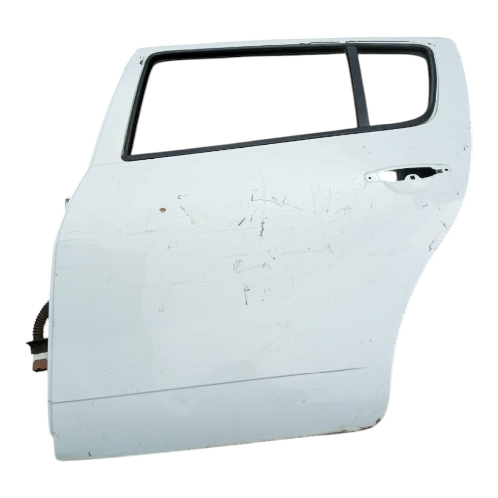Porta Traseira Esquerda Renault Sandero 2009 Á 2013. Traseira Esquerda Branco 1