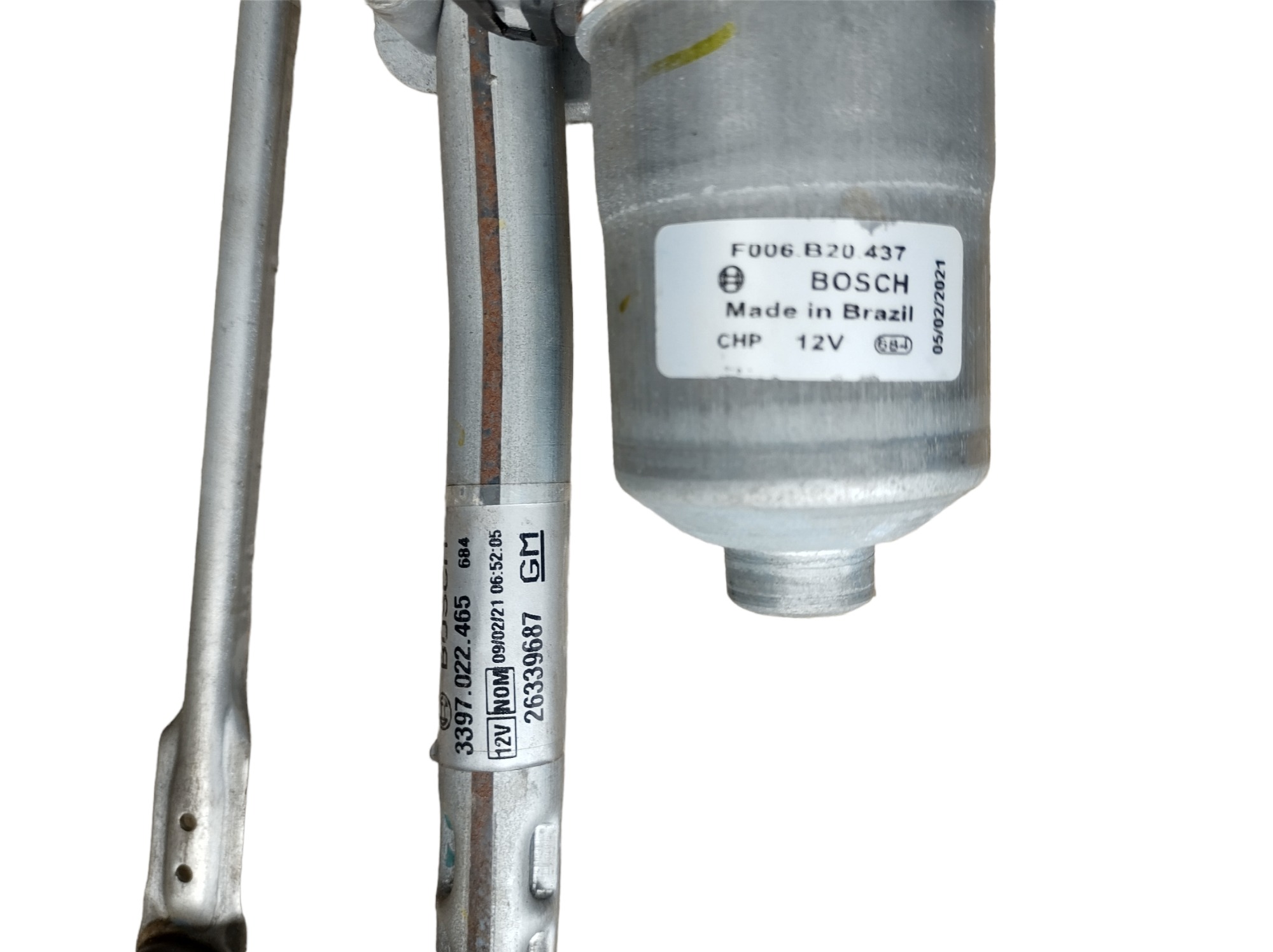 Máquina Motor Limpador Dianteiro Parabrisas Tracker 20 À 23 3