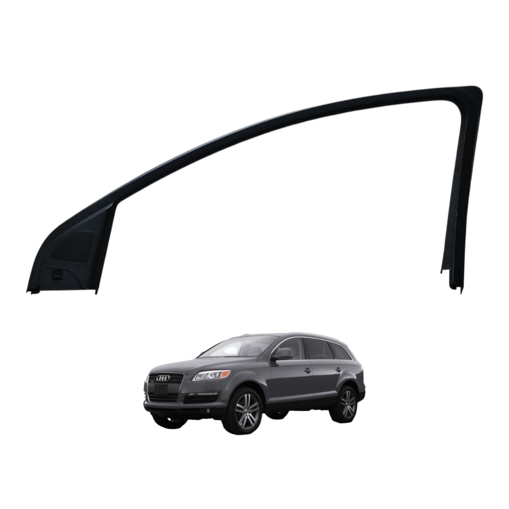 MOLDURA INTERNA PORTA DIANTEIRA DIREITA COM TWTEER AUDI Q7.