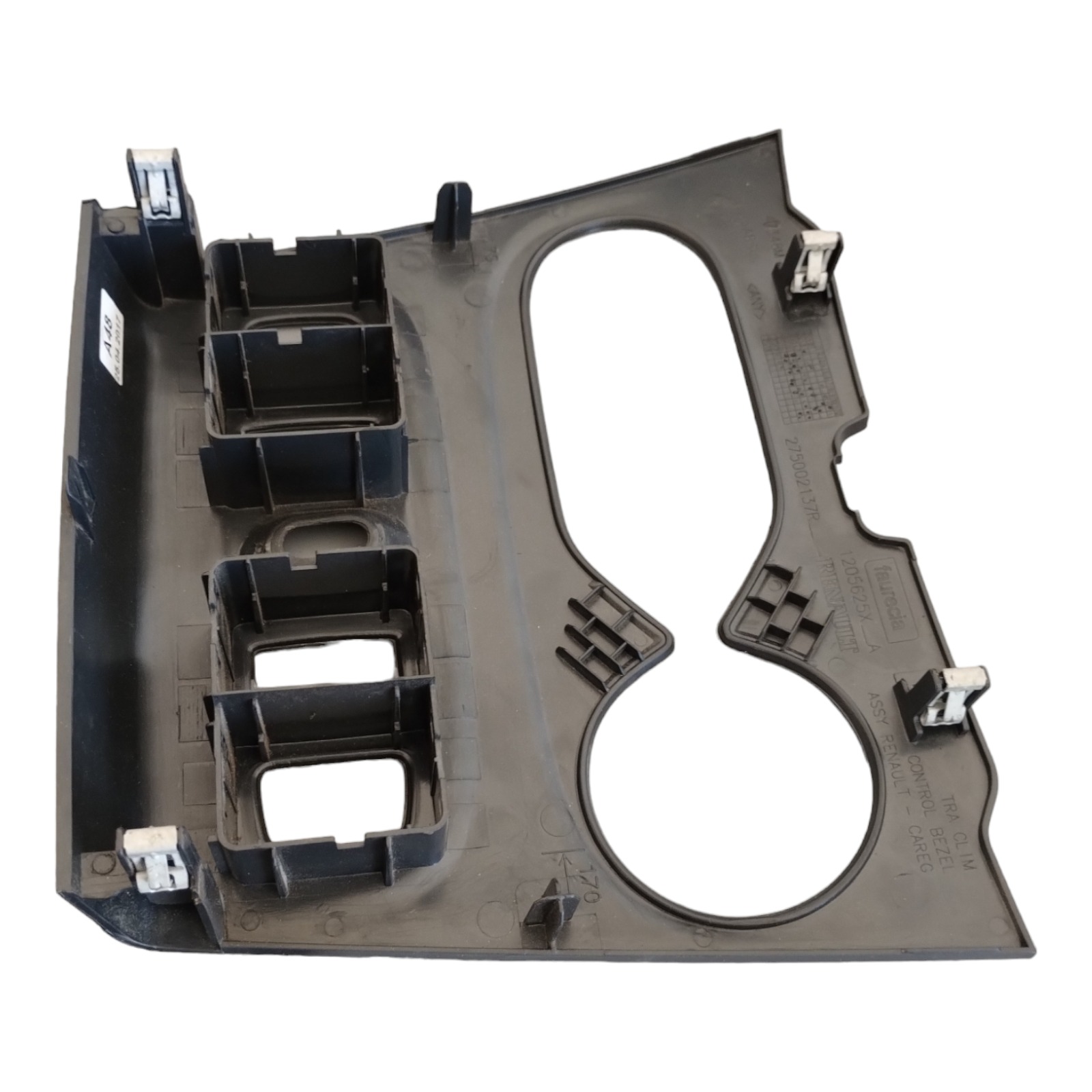 Moldura Do Comando Central De Ar Renault Sandero Stp. 4