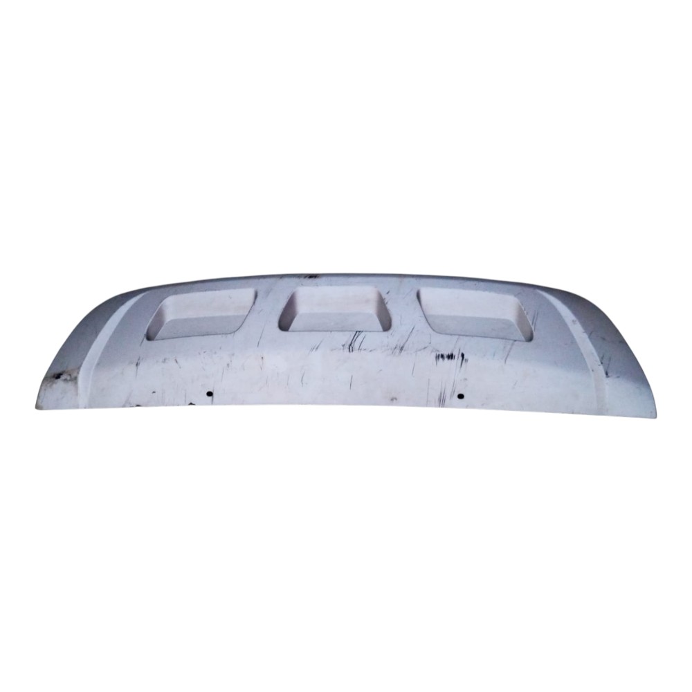 Spoiler Protetor Parachoque Dianteiro Fiat Toro 2016 À 2021. Prata 4