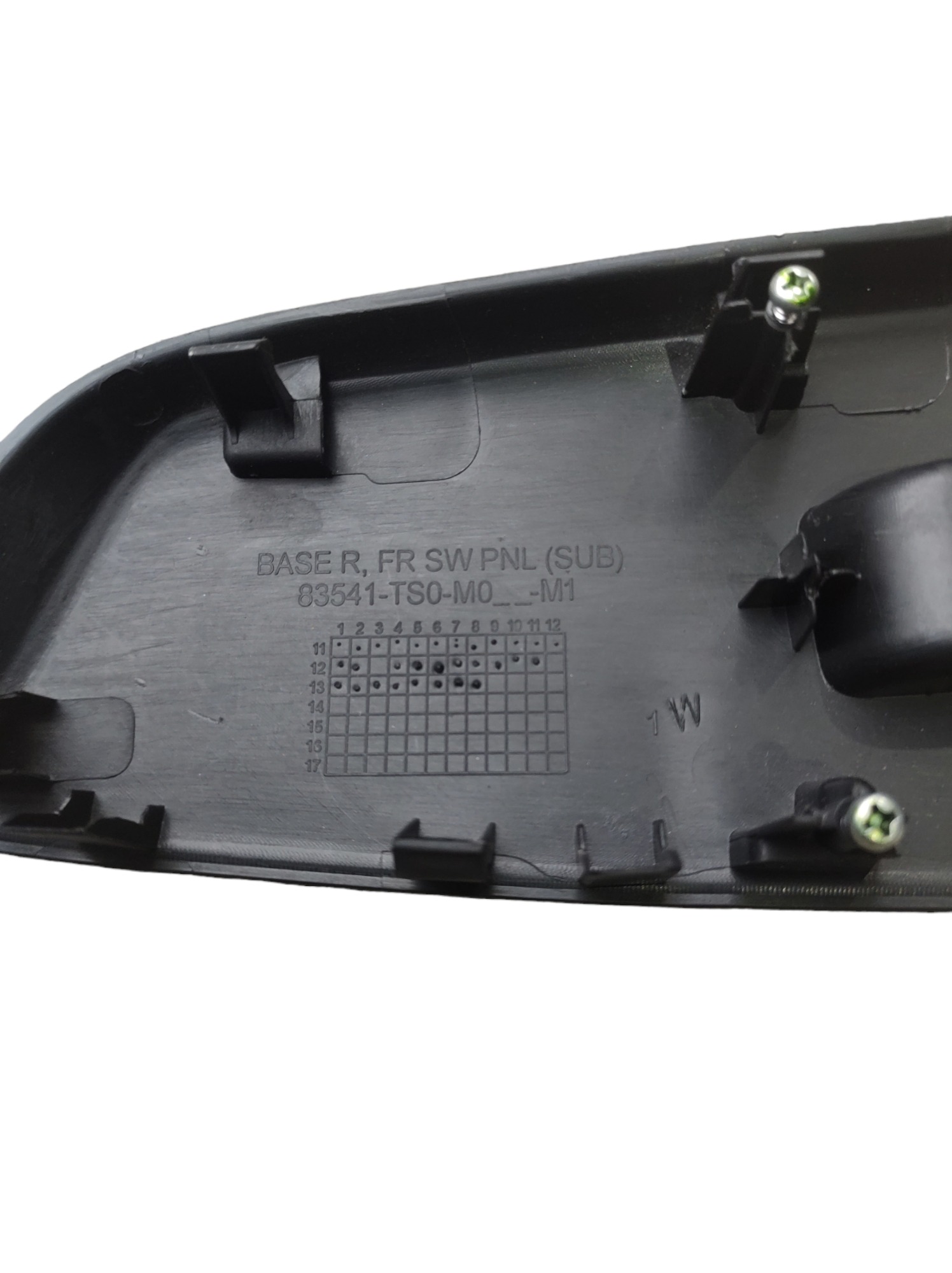 Moldura Botão Vidro Dianteiro Direito Honda Civic G9 12 À 16 3