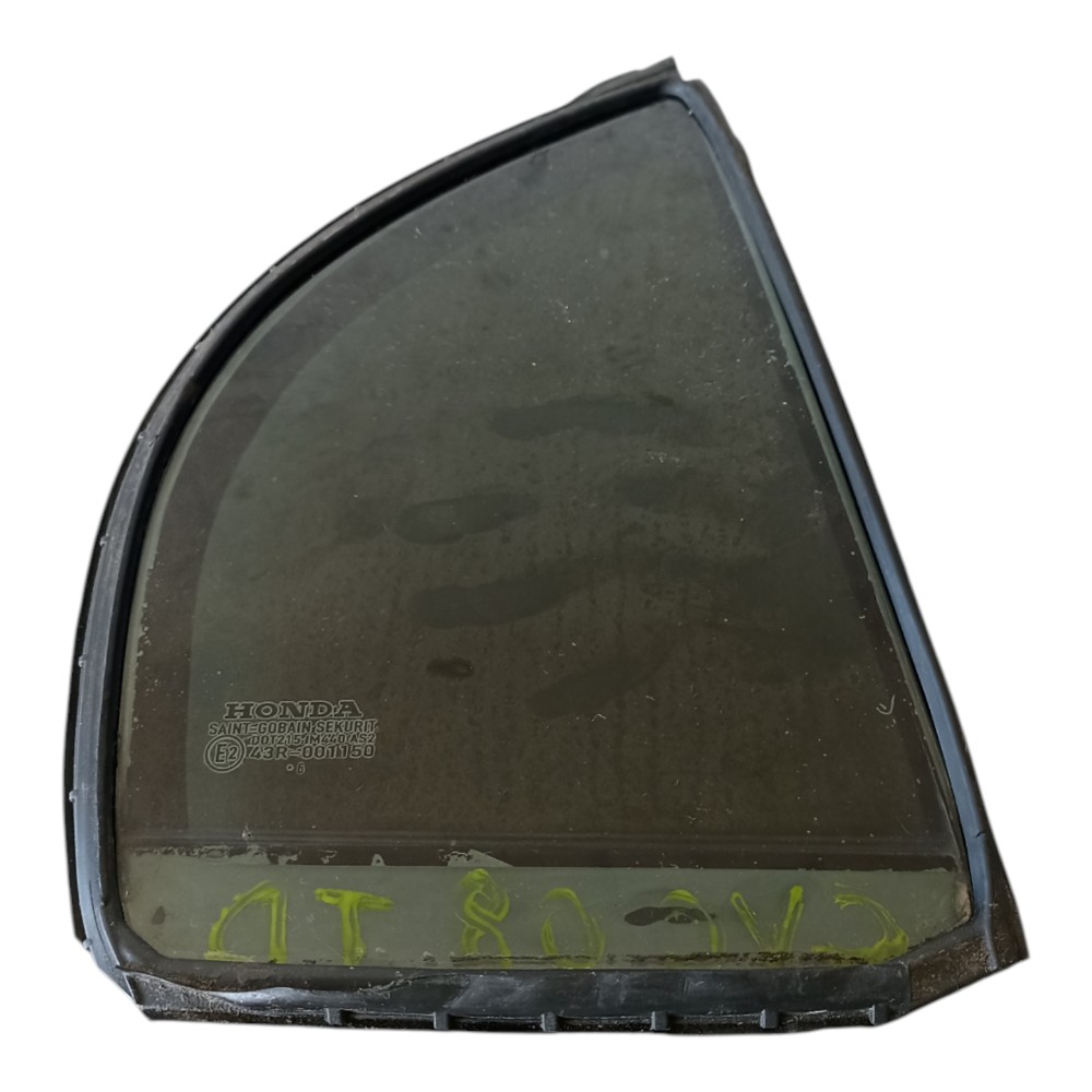 MOLDURA VIDRO FIXO PORTA TRASEIRA DIREITA HONDA CIVIC 07/11.