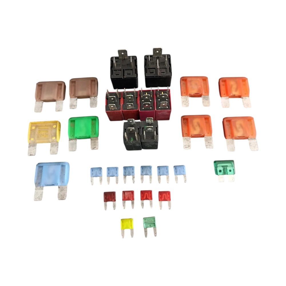KIT RELE E FUSÍVEIS FIAT ARGO E CRONOS 1.3 8V. 2015 AÍ 2919.