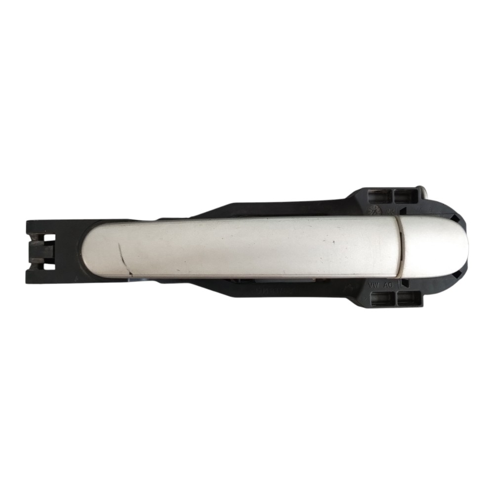 Maçaneta Externa Traseira Direita Volkswagen Fox 2009 À 2015 Cinza 1