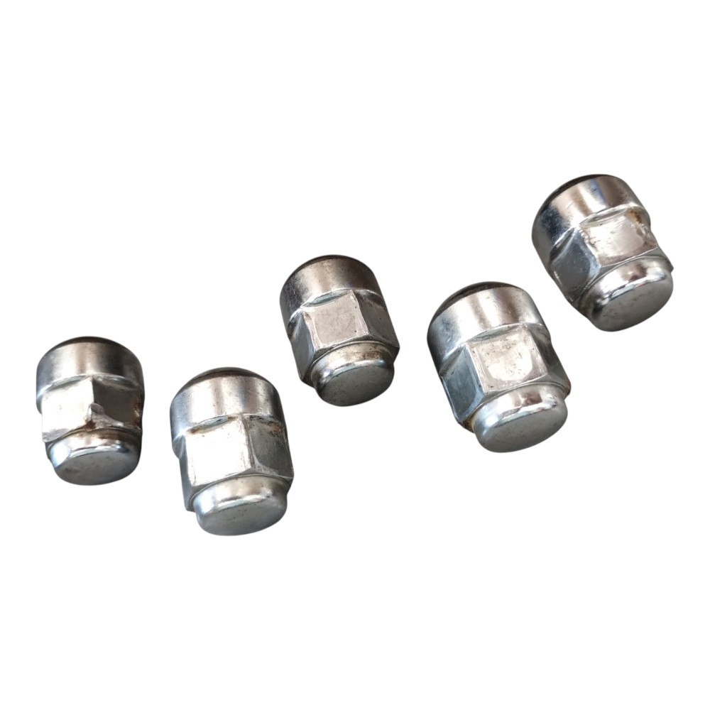 Kit 5 Porcas Da Roda Honda Hr-v 2015 Á 2019 Aço Cromado. 3