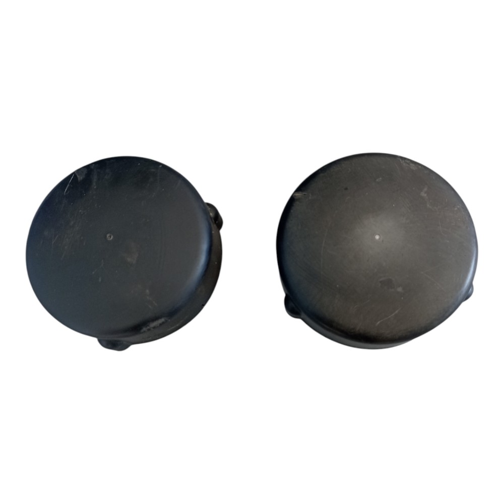 Par De Tampas Amort. Superior Peugeot 206 207 2008 A 2014. Preto