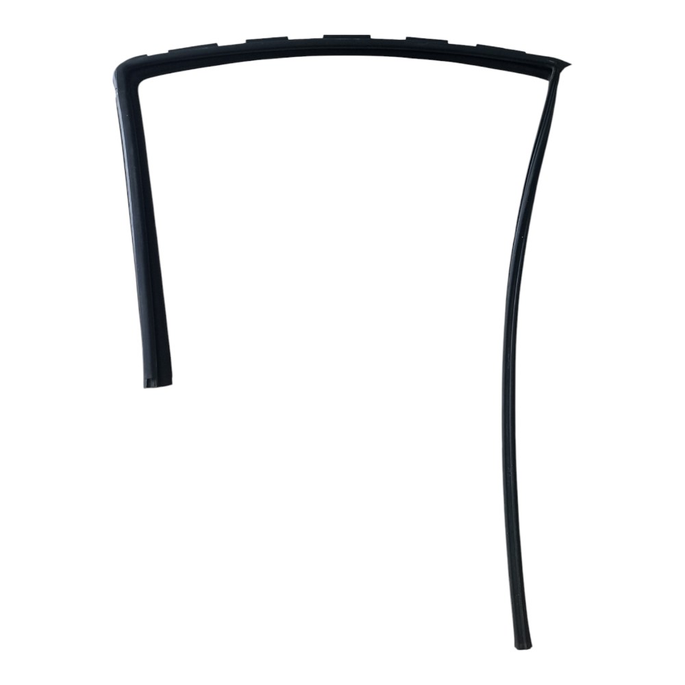 Borracha Canaleta Porta Tras. Esquerda Nissan Versa 13 À 19. Preto 2