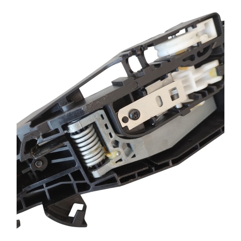 Maçaneta Externa Traseira Esquerda Citroen C4 Lounge 14/18. Preto E Cromado Traseira 7