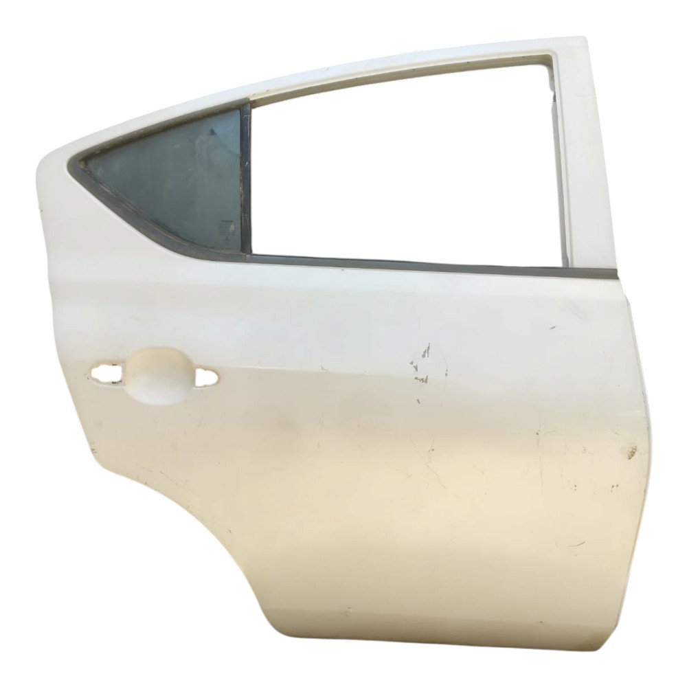 Porta Traseira Direita Nissan Versa 2012 À 2019. Traseira Direita Branco 1