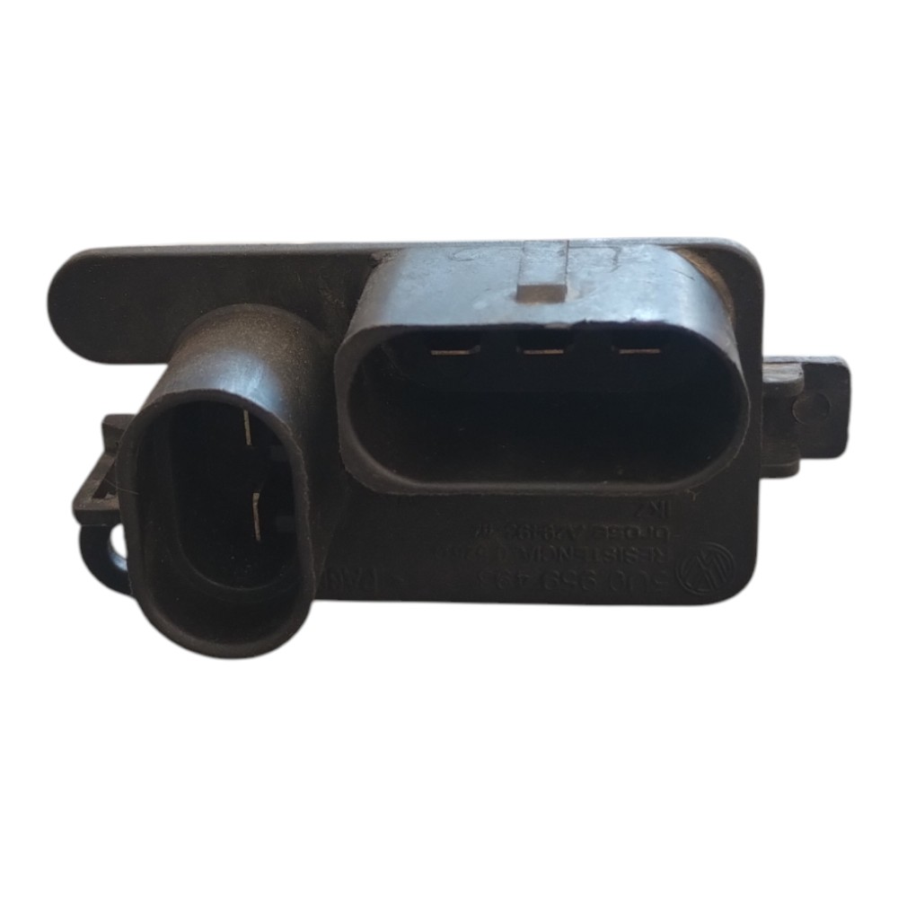 Resistência ventoinha radiador Volkswagen Fox 2011 á 2014. 3