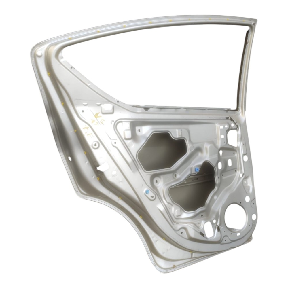 Porta Traseira Esquerda Nissan Versa 2013 À 2019. Traseira Esquerda Prata 4